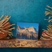 Waputik Range in Canadian Rocky Mountains Fotoplaat (Zijkant)