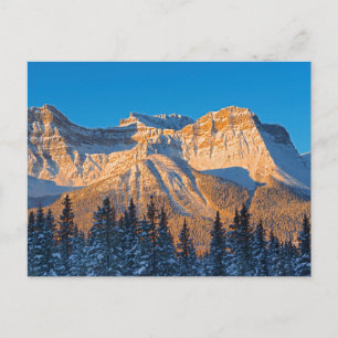 Waputik Range in het Canadese Rocky Mountains Briefkaart