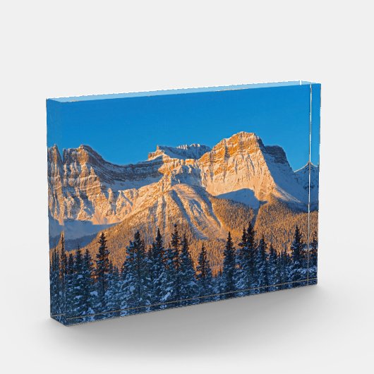 Waputik Range in het Canadese Rocky Mountains Fotoblokken (Links)