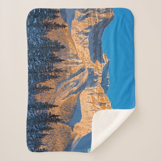 Waputik Range in het Canadese Rocky Mountains Sherpa Deken (Voorkant)