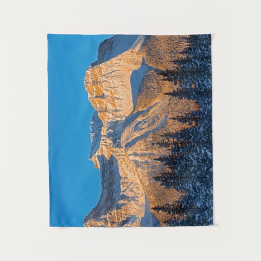 Waputik Range in het Canadese Rocky Mountains Wandkleed (Voorkant)