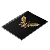 War Angel Academy Spiral Notitieboek (Linkerzijde)