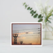 War Bird Briefkaart (Staand voorkant)