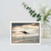 War Bird Briefkaart (Staand voorkant)