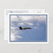 War Bird Jet Briefkaart (Voorkant / Achterkant)