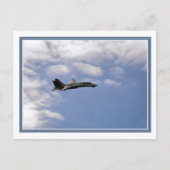 War Bird Jet Briefkaart (Voorkant)