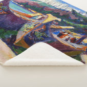 War Canoes | Emily Carr | Sherpa Deken (3/4)