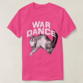 War Dance Cute Ferret T-shirt (Design voorkant)