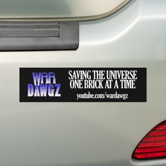 War Dawgz Bumpersticker (Op auto)