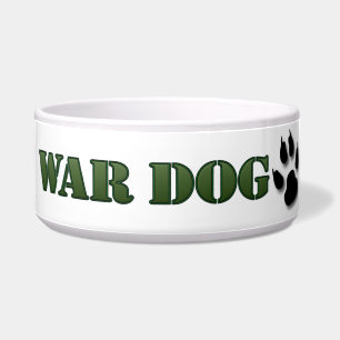 War Dog Bowl Voerbakje