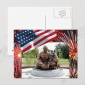 War Dog Memorial Briefkaart (Voorkant / Achterkant)