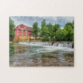 War Eagle Mill and Waterfall Jigzaag Puzzle Legpuzzel (Horizontaal)