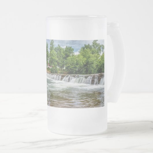 War Eagle Mill and Waterfall Matglas Bierpul (Voorkant rechts)