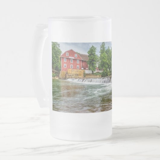 War Eagle Mill and Waterfall Matglas Bierpul (Voorkant links)