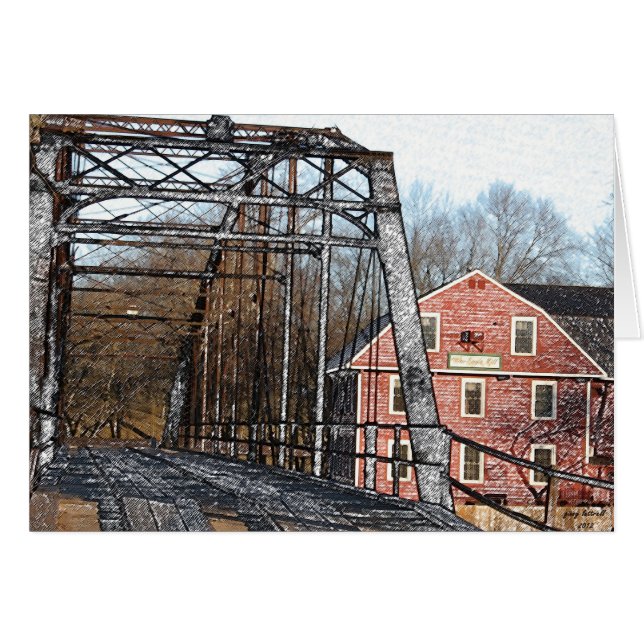 War Eagle Mill & Bridge (Voorkant Horizontaal)
