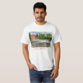 War Eagle Mill en Waterfall T-shirt (Voorkant volledig)