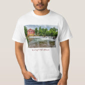 War Eagle Mill en Waterfall T-shirt (Voorkant)