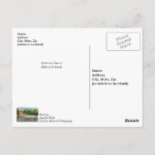 War Eagle Mill en waterval denken aan jou Briefkaart (Achterkant)