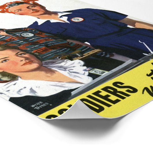 War era propaganda poster (Hoek)