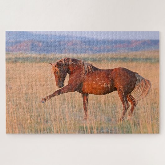 "War Horse" Jigzaag Puzzle Legpuzzel (Horizontaal)