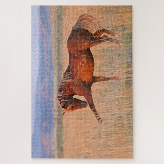 "War Horse" Jigzaag Puzzle Legpuzzel (Verticaal)