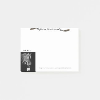 "War Horse" Post-it® Notes