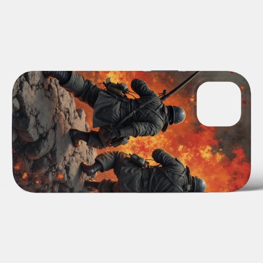 War iPhone13 hoesje (Achterkant (horizontaal))