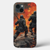 War iPhone13 hoesje (Achterkant)