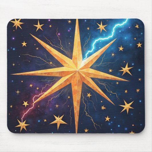 War of Stars op Mousepad Muismat (Voorkant)
