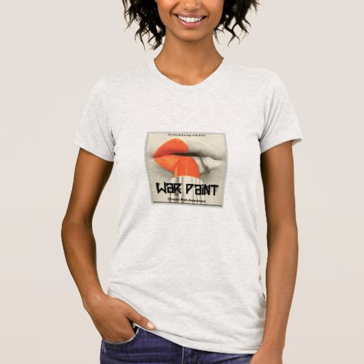WAR PAINT for Chronic Pain Awareness T-shirt (Voorkant)