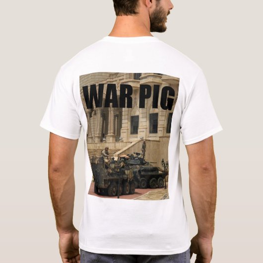 War Pig T-shirt (Achterkant)