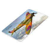 War Plane Premium Flexi Magnet Magneet (Linkerzijde)