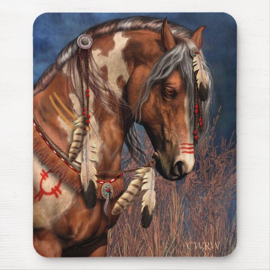 War Pony Mousepad Muismat (Voorkant)