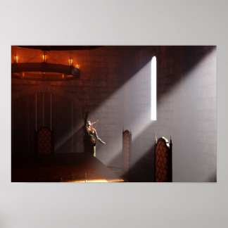 War Room Digitale Kunst Poster