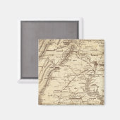 War Telegram Marking Map Magneet (Voorkant / Achterkant)