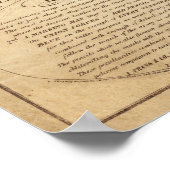 War Telegram Marking Map Poster (Hoek)