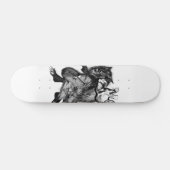 War Wolf Schaats Deck Persoonlijk Skateboard (Horizontaal)