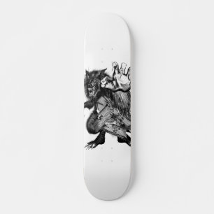 War Wolf Schaats Deck Persoonlijk Skateboard