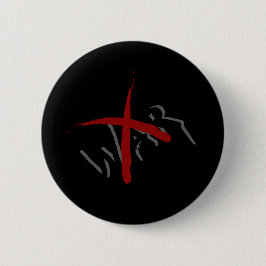 WAR X-graffiti Ronde Button 5,7 Cm