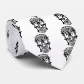 War Zone Skull Stropdas (Opgerold)