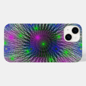 WaraMuse | Radiant Abstract IPhone Case (Achterkant (horizontaal))