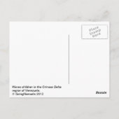 Warao Kinderen van het Venezolaanse Briefkaart (Achterkant)