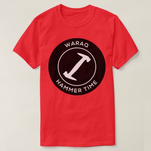 Waraq Hammer Time T-shirt (Design voorkant)