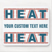 WARAT aangepaste mousepad Muismat (Voorkant)