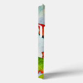 Waratah Australische waterverf van inheemse bloeme Case-Mate iPhone Case (Achterkant / Rechts)