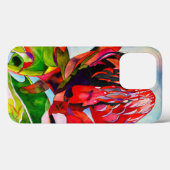 Waratah Australische waterverf van inheemse bloeme Case-Mate iPhone Case (Achterkant (horizontaal))