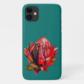 Waratah Australische waterverf van inheemse bloeme Case-Mate iPhone Case (Achterkant)