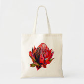 Waratah Australische waterverf van inheemse bloeme Tote Bag (Voorkant)