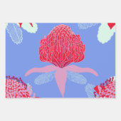 Waratah Inpakpapier Vel (Voorkant 2)