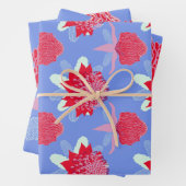 Waratah Inpakpapier Vel (In situ)